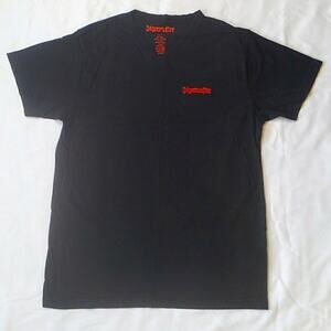 Jägermeister Black Embroidered & Graphic Short Sleeve Cotton Tee L